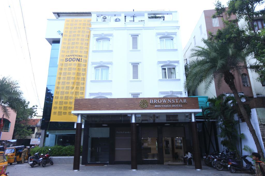 Brownstar Boutique Hotel Chennai Exteriör bild