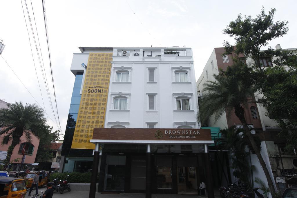 Brownstar Boutique Hotel Chennai Exteriör bild