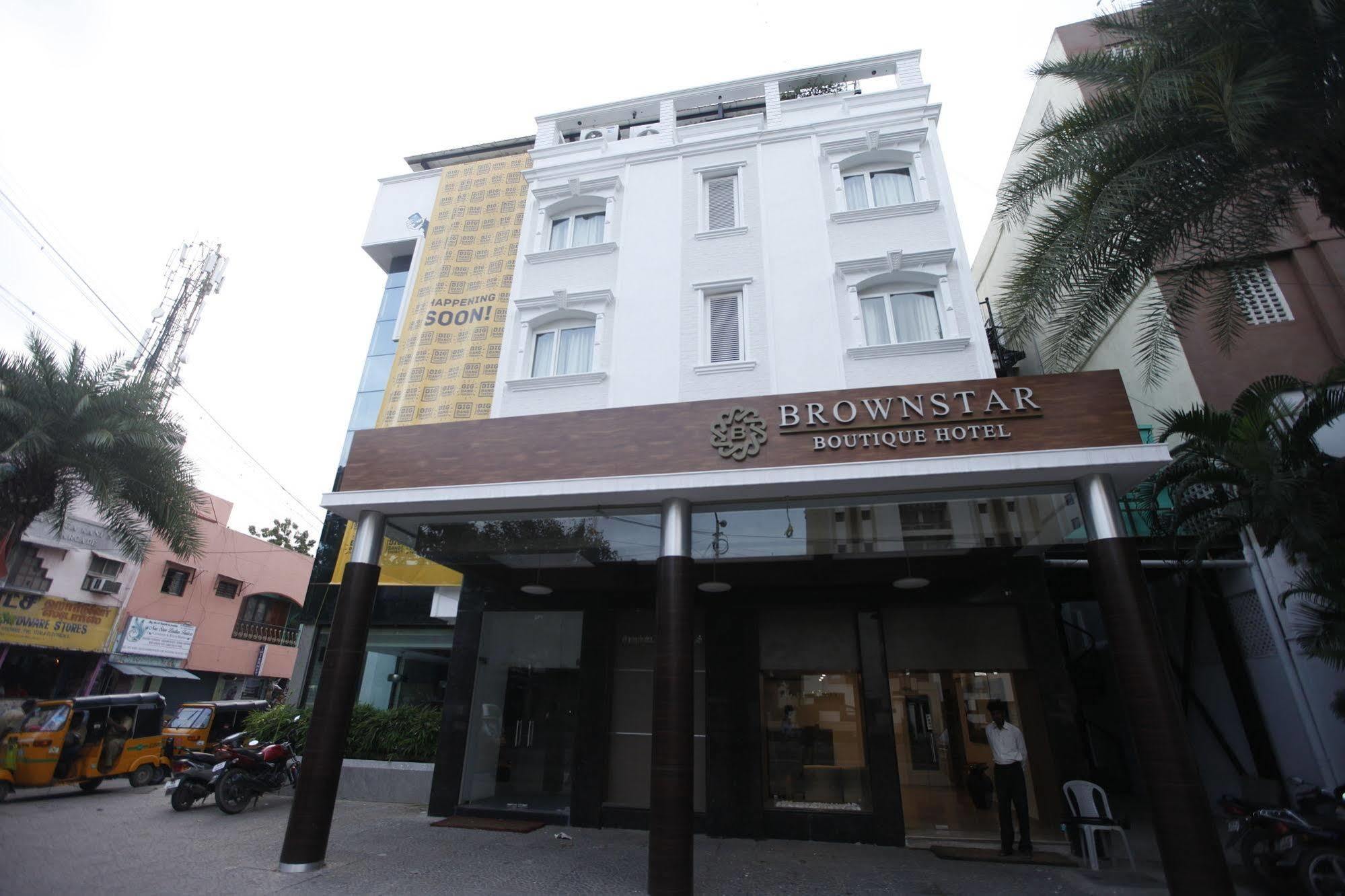 Brownstar Boutique Hotel Chennai Exteriör bild